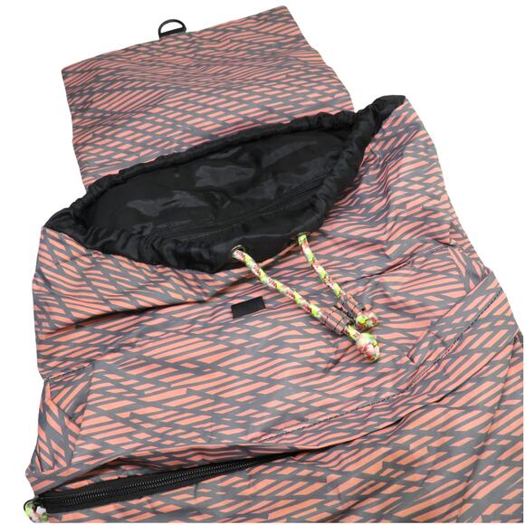 Y2K Urban Outfitters Pink & Gray Geometric Backpack - Picture 5 of 7